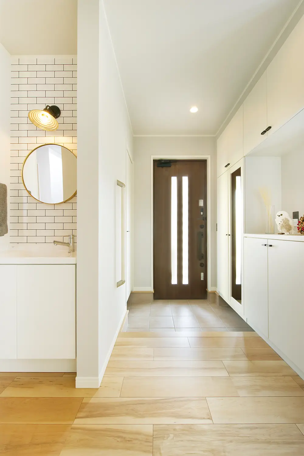 奥様のセンスが映える玄関ホール