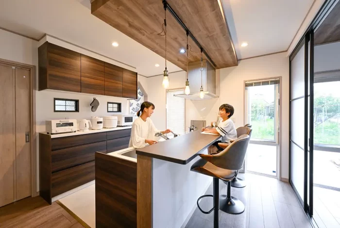 カフェテイストのダイニング