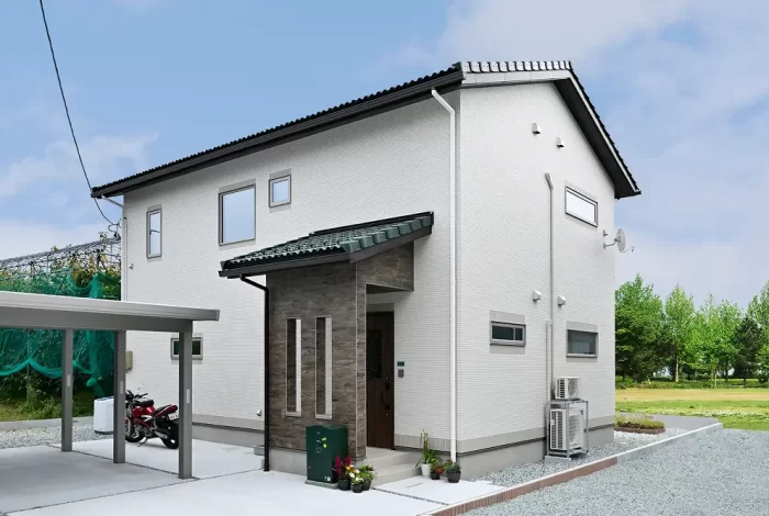 温かみのある外観